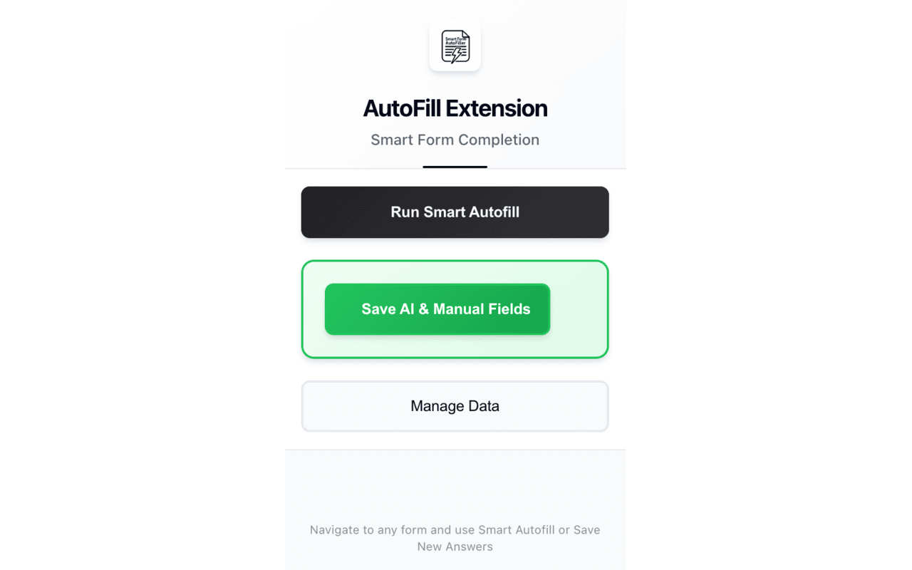 ApplyBuddy Smart Form Autofiller